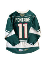 CCM 2024/25 Set #2 Green Jersey, Player Worn, (Signed) Fontaine #11
