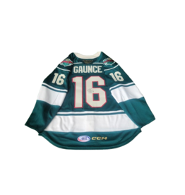 CCM 2024/25 Set #2 Green Jersey, Player Worn, (Signed) Gaunce #16 "A"