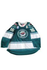 CCM 2024/25 Set #2 Green Jersey, Player Worn, (Signed) Gaunce #16 "A"