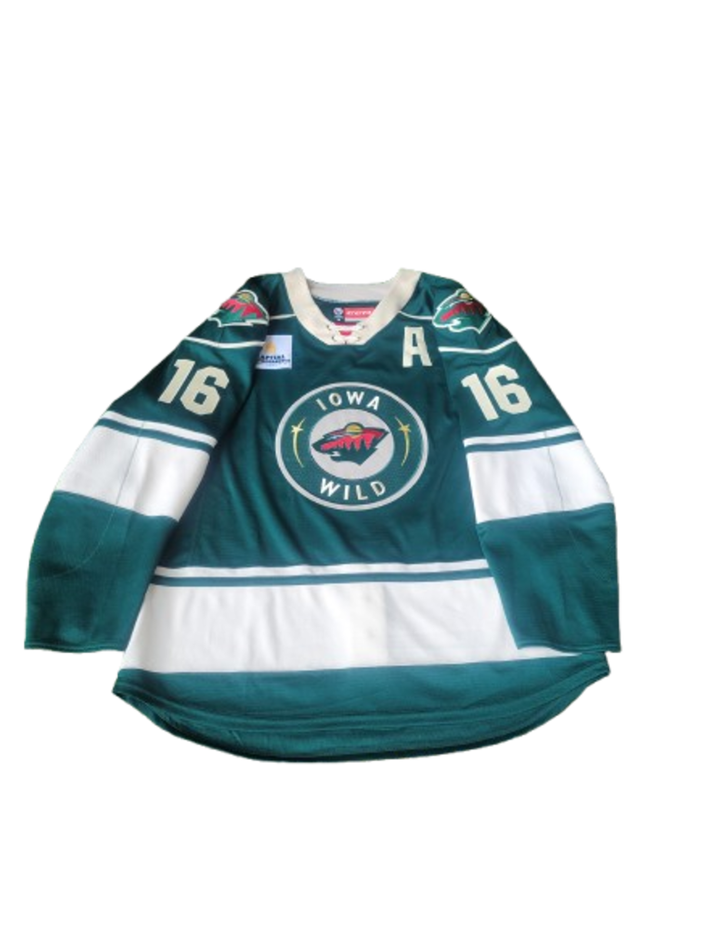 CCM 2024/25 Set #2 Green Jersey, Player Worn, (Signed) Gaunce #16 "A"