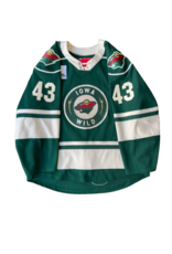 2024/25 Set #2 Green Jersey, Player Worn, (Signed) Haight #43