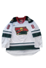 CCM 2024/25 Set #1 Iowa Grown White Jersey, Player Issued, (Signed) Heidt #8