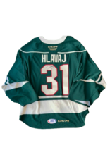 CCM 2024/25 Set #2 Green Jersey, Player Worn, (Signed) Hlavaj #31
