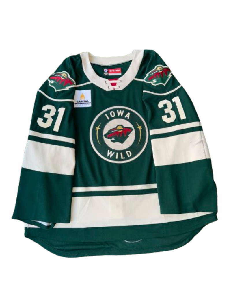 CCM 2024/25 Set #2 Green Jersey, Player Worn, (Signed) Hlavaj #31