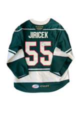 CCM 2024/25 Set #2 Green Jersey, Player Issued, (Signed) Jiricek #55