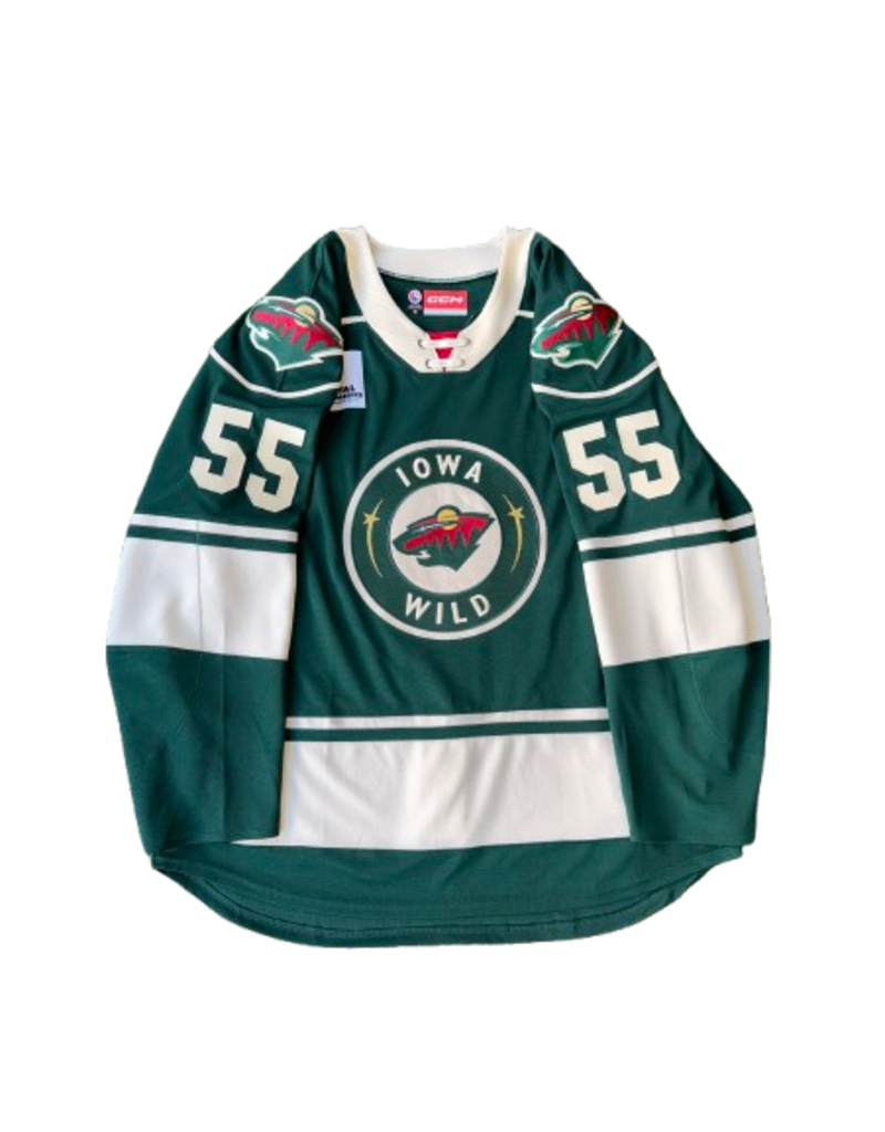 CCM 2024/25 Set #2 Green Jersey, Player Issued, (Signed) Jiricek #55