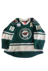 CCM 2024/25 Set #1 Green Jersey, Player Worn, (Signed) Jones #18 "A"