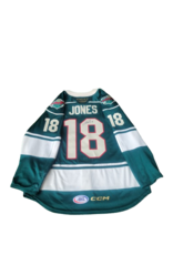CCM 2024/25 Set #2 Green Jersey, Player Worn, (Signed) Jones #18