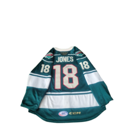 CCM 2024/25 Set #2 Green Jersey, Player Worn, (Signed) Jones #18