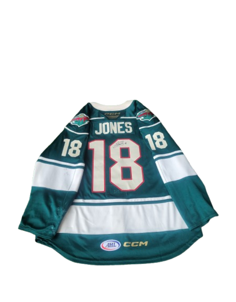CCM 2024/25 Set #2 Green Jersey, Player Worn, (Signed) Jones #18