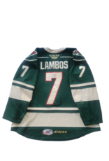 CCM 2024/25 Set #1 Green Jersey, Player Worn, (Signed) Lambos #7