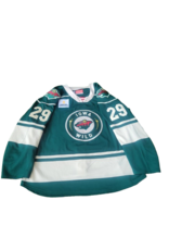 2024/25 Set #1 Green Jersey, Player Worn, (Signed), MacEachern #29