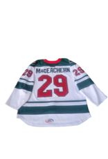 2024/25 Set #1 Iowa Grown White Jersey, Player Worn, (Signed), MacEachern #29