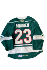 2024/25 Set #2 Green Jersey, Player Worn, (Signed) Madden #23