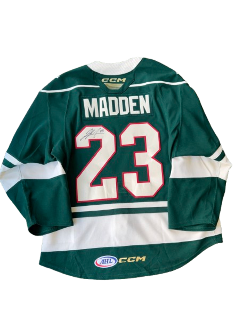 2024/25 Set #2 Green Jersey, Player Worn, (Signed) Madden #23