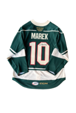 CCM 2024/25 Set #2 Green Jersey, Player Worn, (Signed) Marek #10