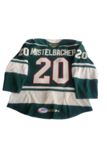 CCM 2024/25 Set #1 Green Jersey, Player Worn, (Signed) Mistelbacher #20