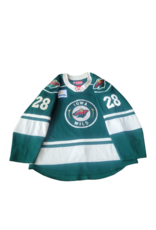 2024/25 Set #1 Green Jersey, Player Worn, (SIgned), Ohgren #28