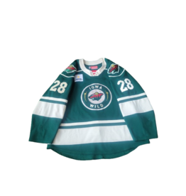 2024/25 Set #1 Green Jersey, Player Worn, (SIgned), Ohgren #28