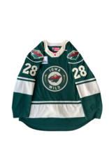 2024/25 Set #2 Green Jersey, Player Worn, (Signed), Ohgren #28