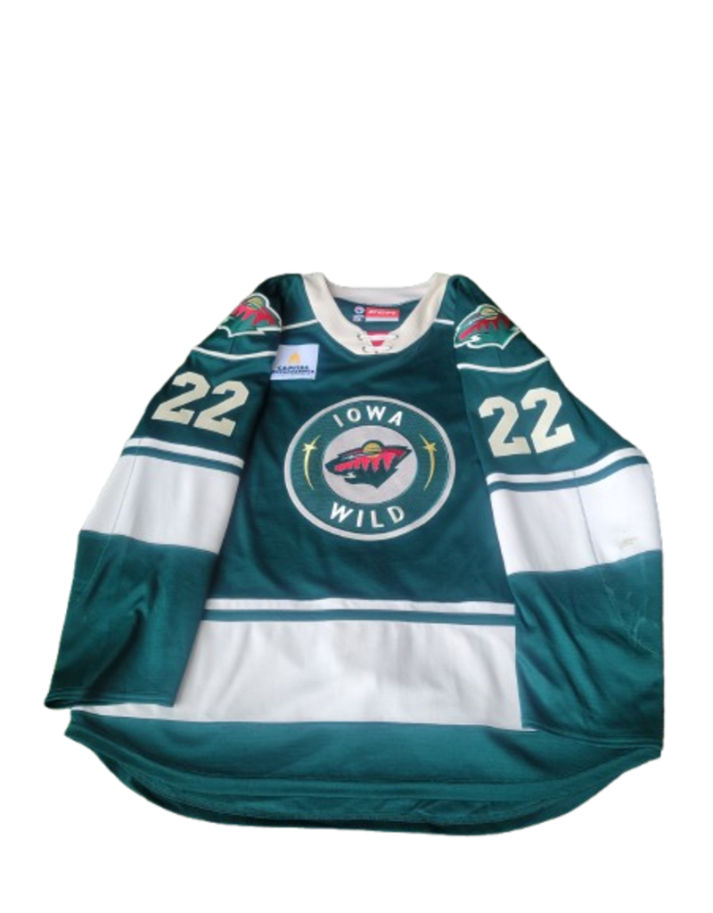 2024/25 Set #2 Green Jersey, Player Worn, (Signed) O'Rourke #22