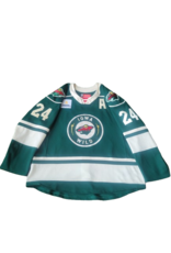 2024/25 Set #1 Green Jersey, Player Worn, (Signed), Shore #24, "A"