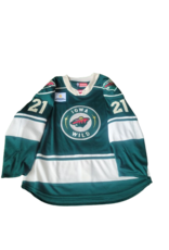 CCM 2024/25 Set #2 Green Jersey, Player Worn, (Signed) Spacek #21