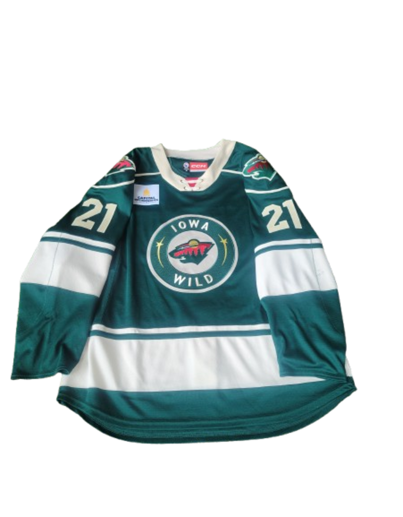 CCM 2024/25 Set #2 Green Jersey, Player Worn, (Signed) Spacek #21