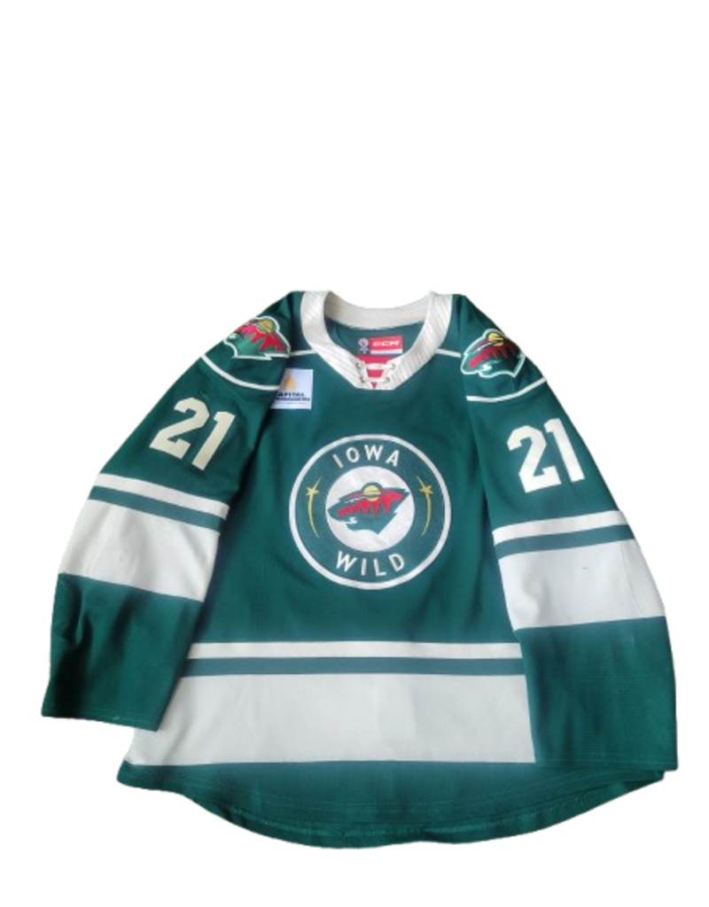 CCM 2024/25 Set #1 Green Jersey, Player Worn, (Signed) Spacek #21
