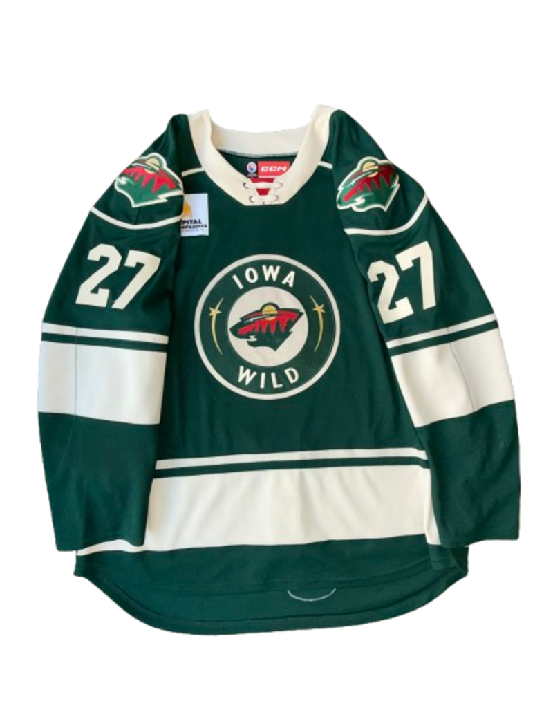 2024/25 Set #2 Green Jersey, Player Worn, (Signed) Toporowski #27