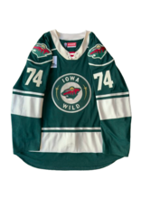 CCM 2024/24 Green Jersey Set #2, Player Worn, (Signed) Raska #74