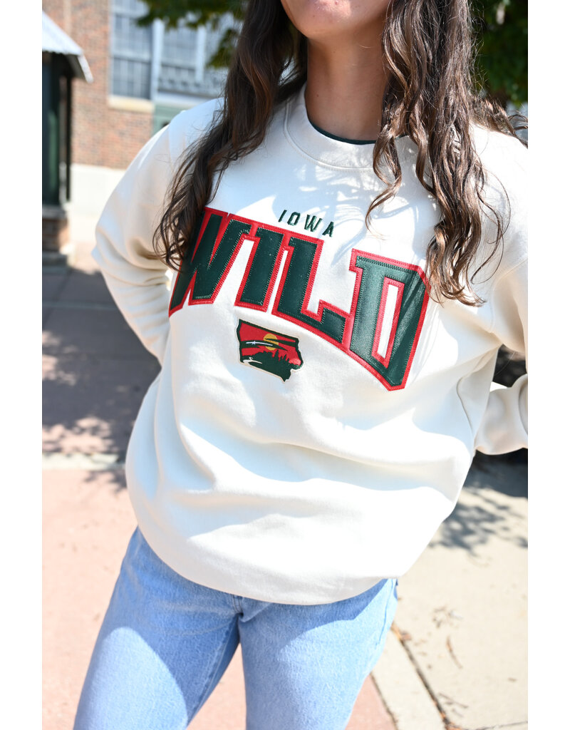 J. America Oyster Iowa Wild Crewneck
