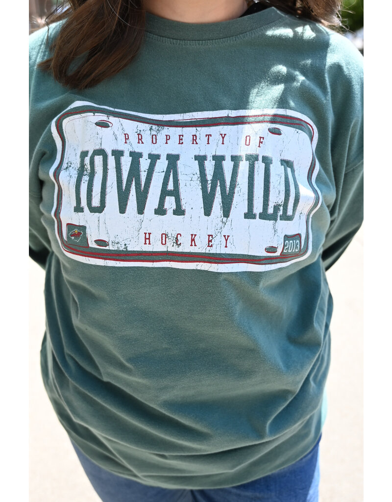 Dark Spruce License Plate L/S