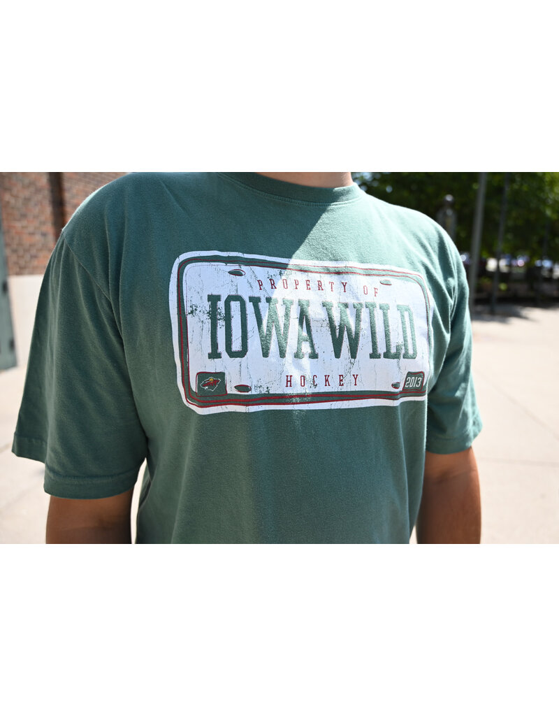 Dark Spruce License Plate Tee