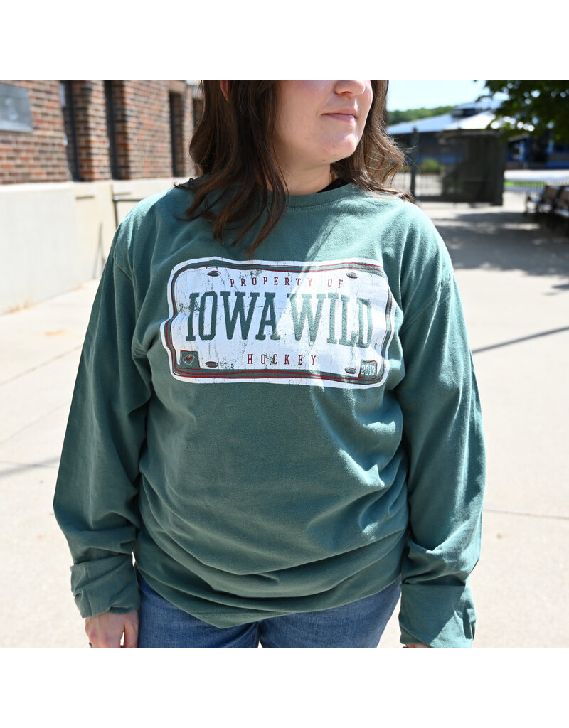 Dark Spruce License Plate L/S