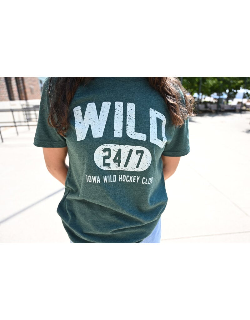 J. America Wild 24/7 Forest Green S/S Tee