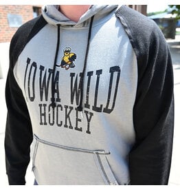 CI SPORT Vintage Washed Gray/Black Hoodie - Goldfinch
