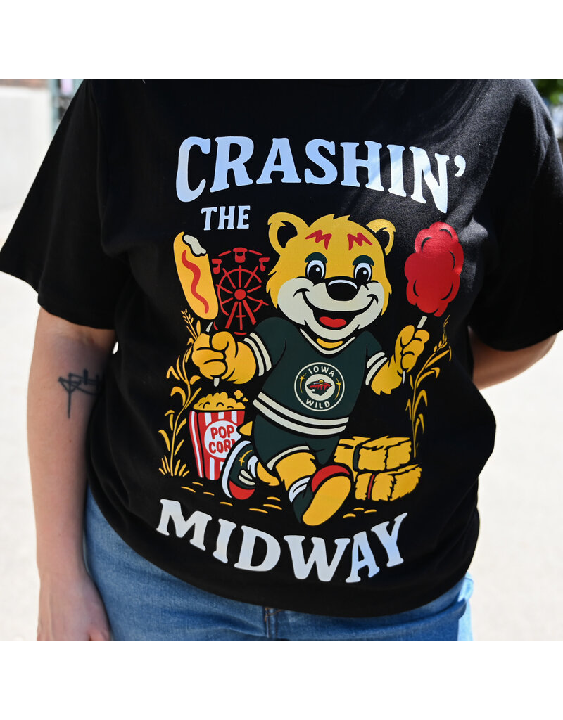 CI SPORT Crashin' The Midway Black S/S Tee