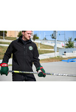 YAKSPORTS Black Softshell Full Zip Rink Jacket