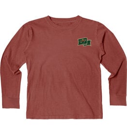 Blue '84 Youth Natural Red Long Sleeve - House Flag