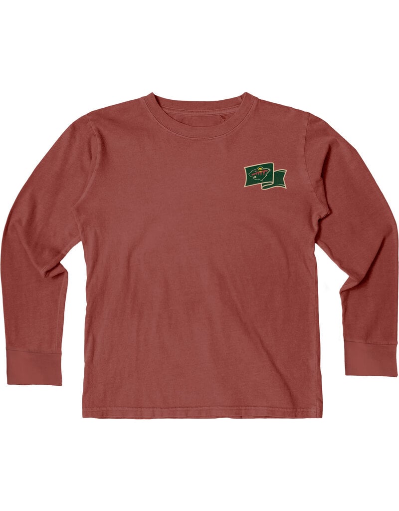 Blue '84 Youth Natural Red Long Sleeve - House Flag
