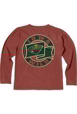 Blue '84 Youth Natural Red Long Sleeve - House Flag