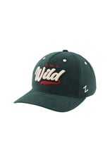 Zephyr Forest Green Semi Curve Adjustable Hat - Textured Wild