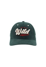 Zephyr Forest Green Semi Curve Adjustable Hat - Textured Wild