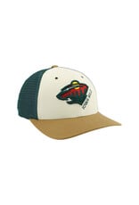 Zephyr Tan/Green Meshback Trucker - Alternative Logo