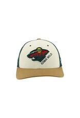 Zephyr Tan/Green Meshback Trucker - Alternative Logo
