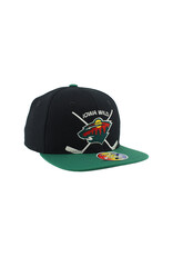 Zephyr Youth Green Flatbill Snapback - Crossed Sticks
