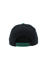 Zephyr Youth Green Flatbill Snapback - Crossed Sticks