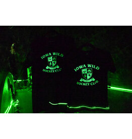 CI SPORT Adult Black S/S Tee - Spooky Glow in the Dark