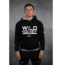 CCM Black Wild Hockey Lace Hood